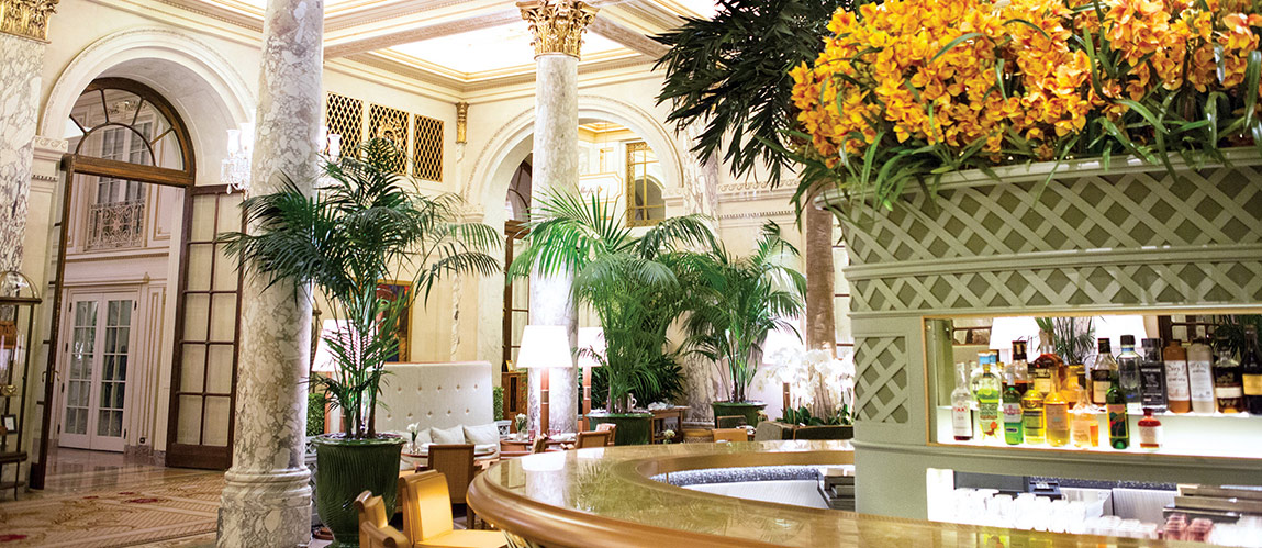 The Palm Court  The Plaza Hotel New York