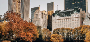 The Plaza Hotel Fall Autumn Foliage