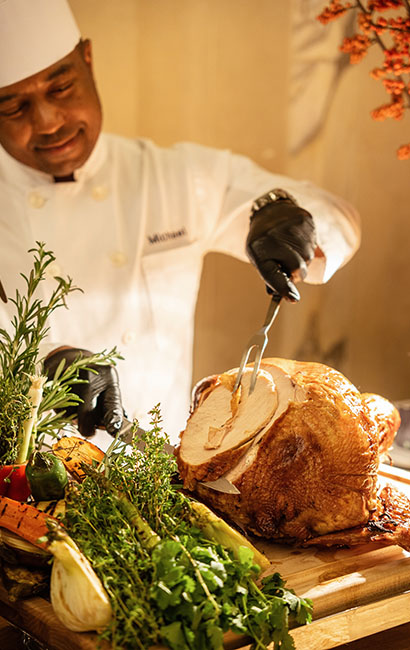 Gather with family and friends for a Thanksgiving Grand Buffet